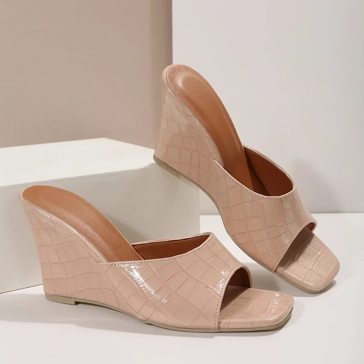 Addison Platform Heels